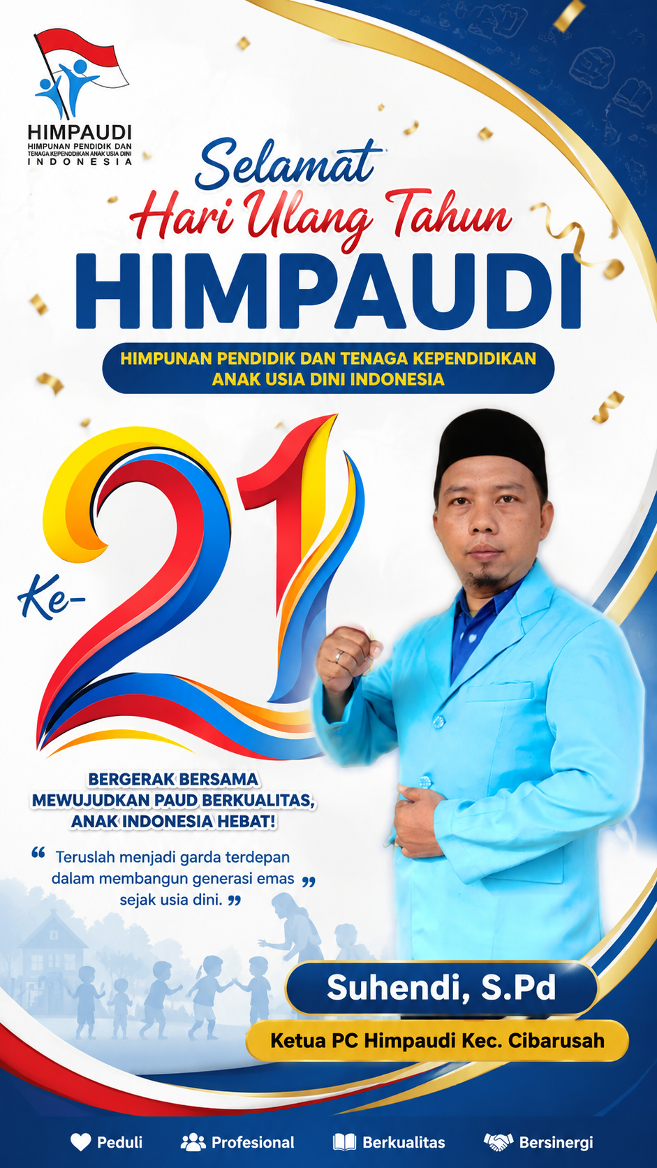 SELAMAT HUT HIMPAUDI KE-21